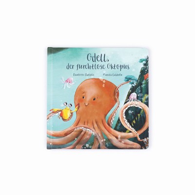 Jellycat Odell, Der Furchtlose Oktopus Buch Books USA | 31758KHUJ